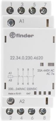 Produktbild Finder Modular contactor 2NO/2NC 25A 230Vac/dc