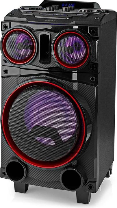 Actual product image Nedis Bluetooth® party speaker | max. battery life: 6.5 hrs | 120 W | carrying handle | party (6.50 h, Battery operated)