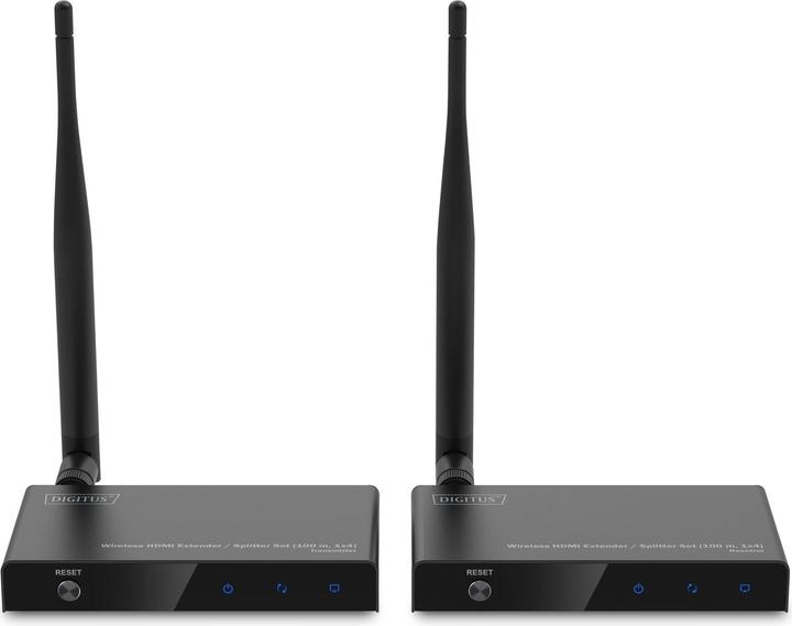 Actual product image Digitus Wireless HDMI Extender / Splitter Set (100 m, HDMI 1.4a)