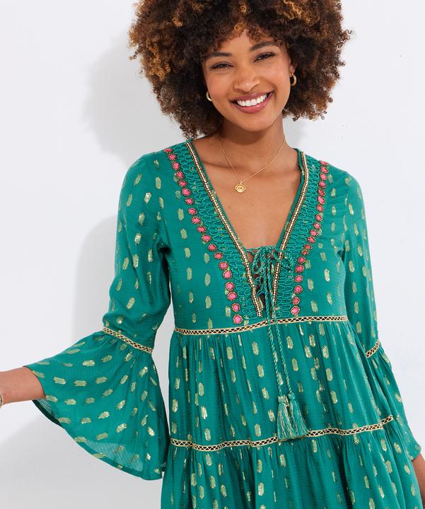 Produktbild Joe Browns Tiered Beaded Boho Mini Dress (46)