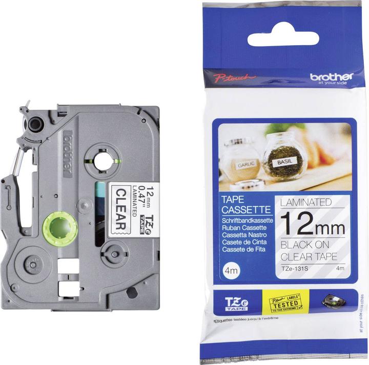 Immagine prodotto Brother TZe-131S (1.20 cm, Trasparente)