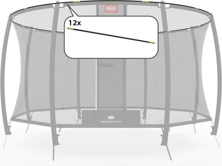 Immagine prodotto BERG (Pezzo di ricambio) - Tubi per tende - Rete di sicurezza Deluxe 430 (51.30.72.07)