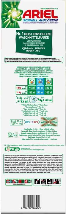 Produktbild Ariel Universal+ (100 Waschgänge, Pulver)