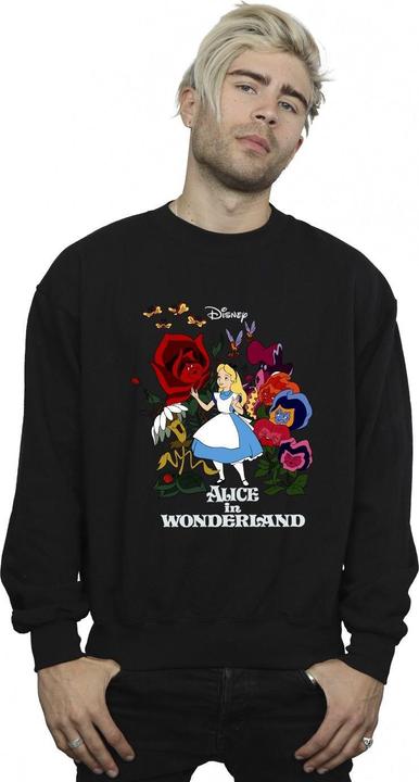 Immagine prodotto Disney Alice In Wonderland Flowers Felpa Uomo (XXL)