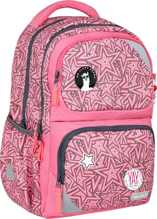 Image du produit Belmil Maxi Pack Schulrucksack mit Brustgurt 2tlg. Set "Love Star (22 l)