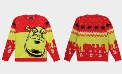 Actual product image Shrek Knitted Christmas Jumper (XL)