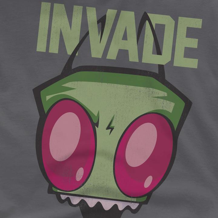 Actual product image Invader Zim Mens Invade T-Shirt (XXL)