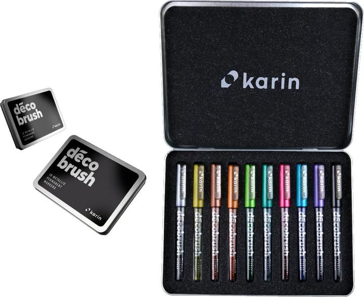 Immagine prodotto Karin Pennello Marker Pro Box in metallo (Multicolore, 10 x)