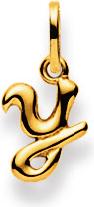 Produktbild Natsumi Schmuck Anhänger Buchstabe Y Gelbgold 18K/750 (750/18 K Gelbgold)