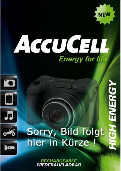 AccuCell Batterie pour Mitac Mio Moov 500, Mio Moov 510, Mio Moov 560, Mio Moov 580
