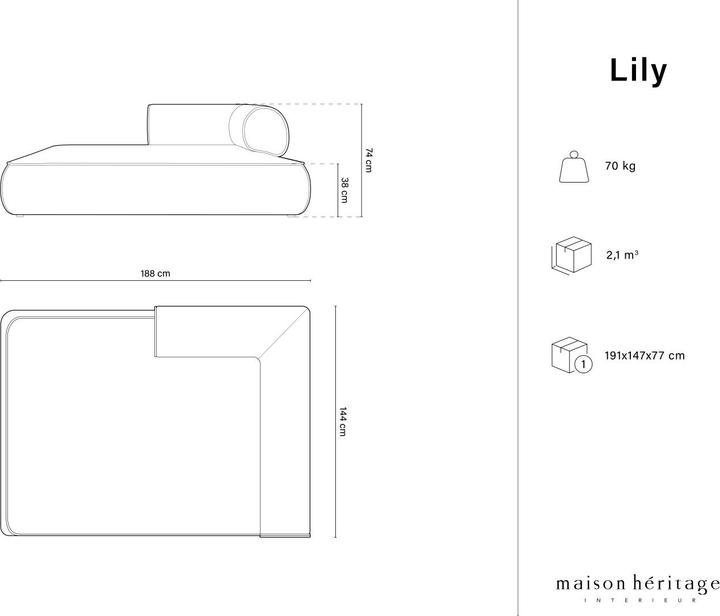 Produktbild Maison Heritage Lily (Liege)