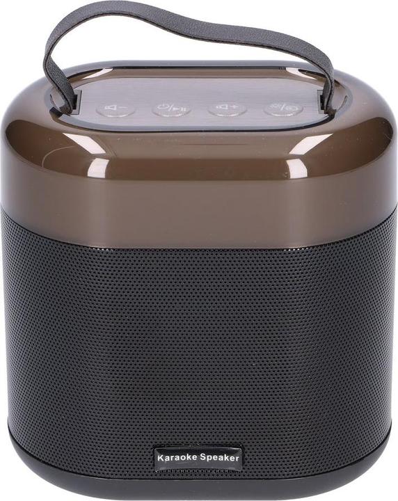 Actual product image Extralink Kids Karaoke LED Speaker 2 Microphones Black