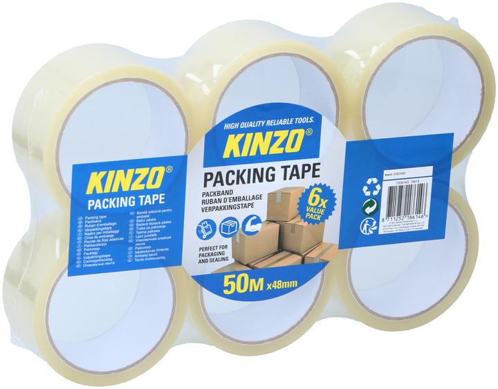 Produktbild Kinzo Packklebeband 6Stk. (48 mm)