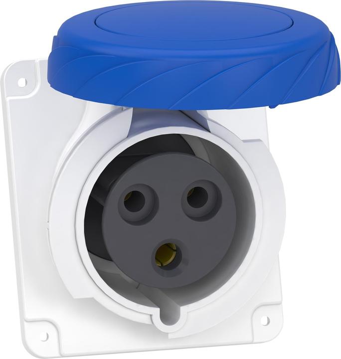 Actual product image Schneider Electric SE PKY32F723 Surface-mounted socket outlet, angled, IP67, 32A, 230V, 3p