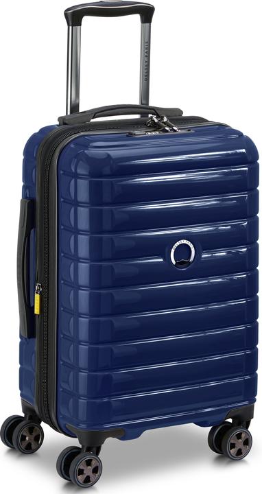 Actual product image Delsey Shadow 5.0 Expandable 55 cm Suitcase, blue (55 l, Hand luggage (up to 50 litres))