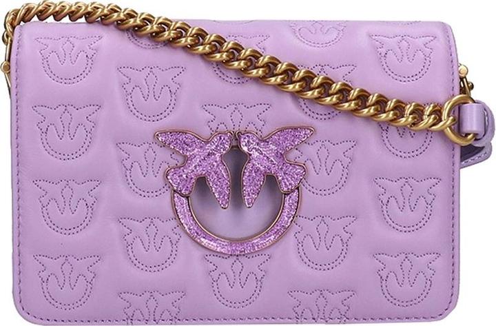 Pinko love klick mini Chevron lila Tulpe