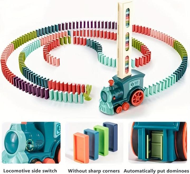 Actual product image Activity Board Electric domino train