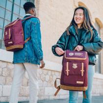 Immagine prodotto zaino da viaggio casual, rosso scur