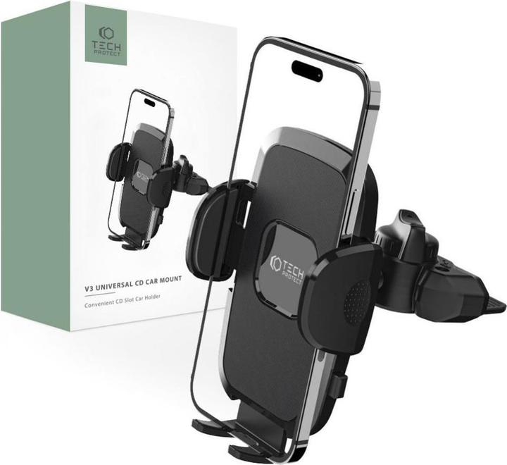Actual product image Tech-Protect Protect V3 UNIVERSAL CD CAR HOLDER Black