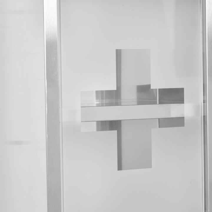 Image du produit Kleankin Armoire à pharmacie avec serrure (20 x 12 x 58 cm)