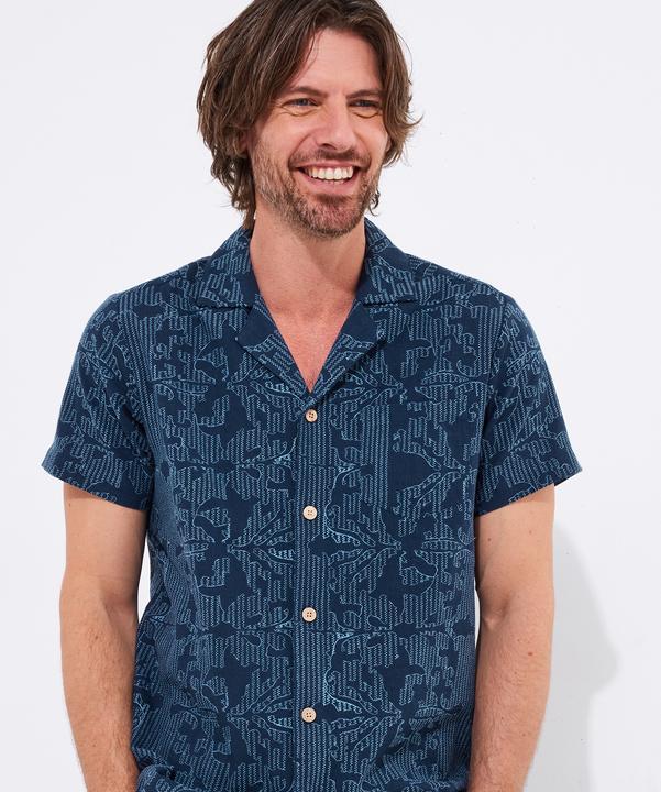 Immagine prodotto Joe Browns Embroidered Linen Revere Collar Shirt (XL)