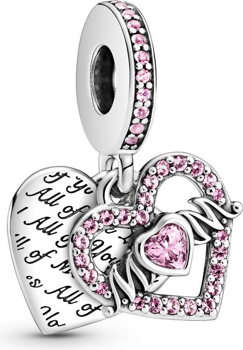 Actual product image Pandora Heart & Mum Charm (Sterling silver)