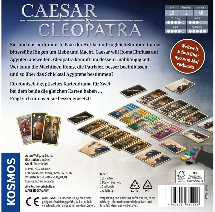 Actual product image Kosmos Caesar & Cleopatra (German)