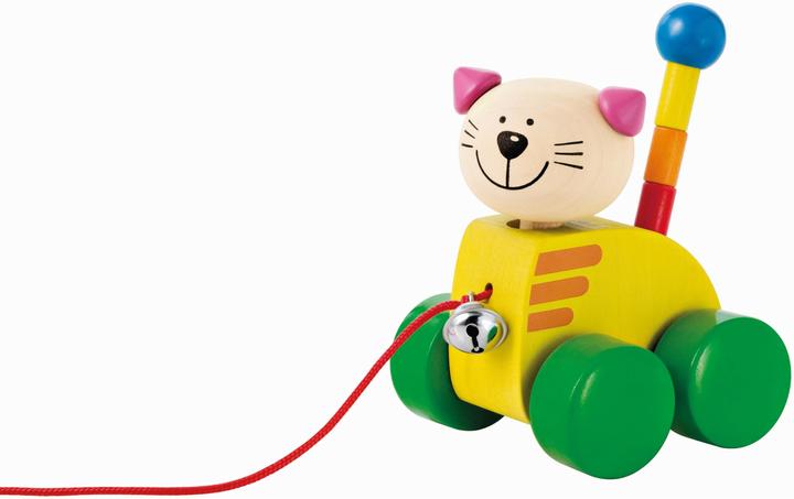 Produktbild Selecta Spielzeug Nachzieh-Katze Tinka