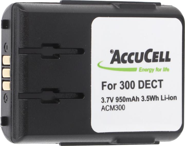 Actual product image AccuCell Battery suitable for Alcatel Mobile 300, 400 DECT Battery 3BN66305AAAA000828, max. 950mAh