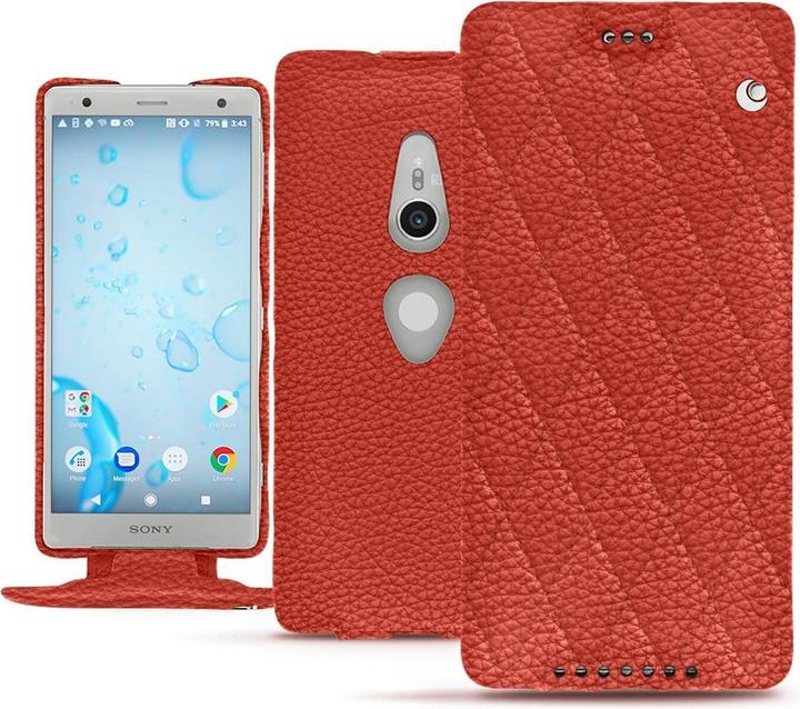 Actual product image Noreve Leather cover vertical (Sony Xperia XZ2)