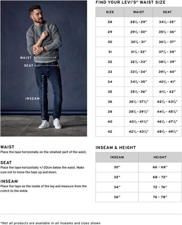 Actual product image Levis 511 (W34/L32)