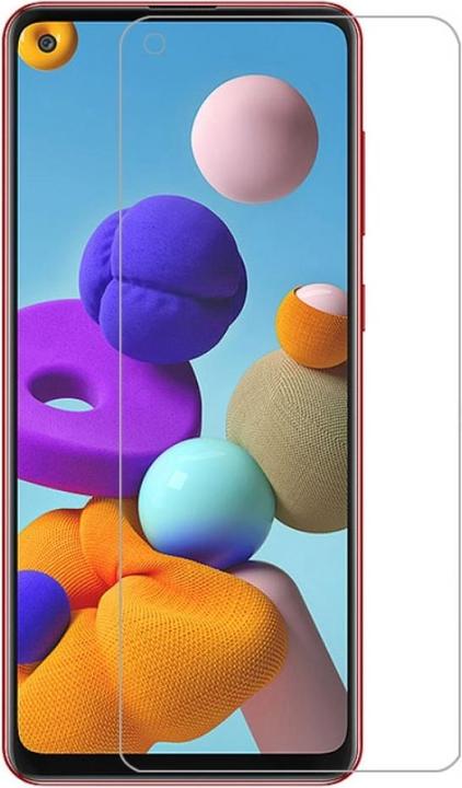 Produktbild Screenguard Samsung Galaxy A21s Panzerglas Schutzfolie Case Friendly Design (1 Stück, Samsung Galaxy A21s)