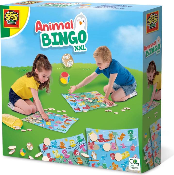 Produktbild Ses Tiere Bingo XXL (Französisch, Englisch, Deutsch)
