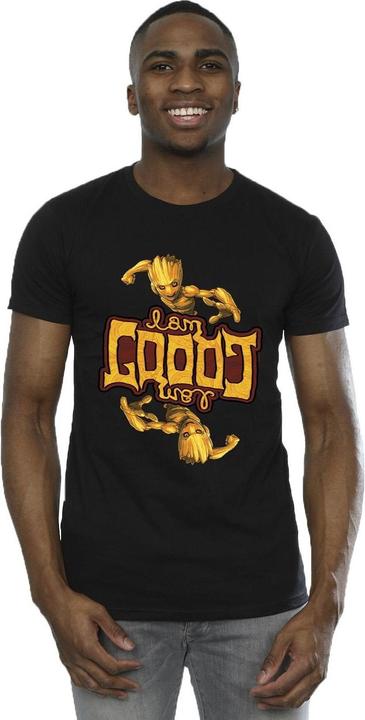 Produktbild Guardians Of The Galaxy Groot Inverted Grain TShirt (XXL)