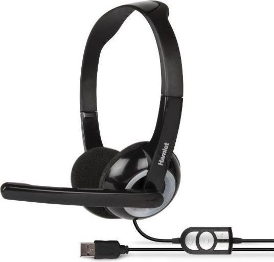 Produktbild Hamlet Smart Headset für Computer mit Mikrofon und USB-Anschluss (Kabelgebunden)