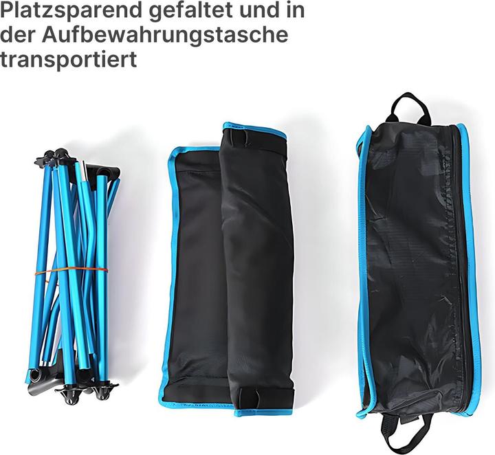 Produktbild Hermex Campingstuhl Strandstuhl Outdoor-Stuhl Klappstuhl