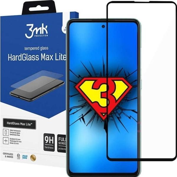 Immagine prodotto 3MK Protettore di schermo Hardglass Max Lite (1 Pezzo/i, Samsung Galaxy A52, Samsung Galaxy A52 5G, Samsung Galaxy A52s 5G)
