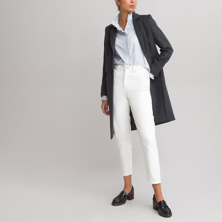 Actual product image La Redoute Collections Coat with button fastening (46)