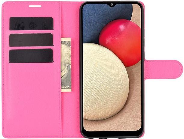 Produktbild MU Classic Litchi Leder Bookcover Series (Samsung Galaxy A02s)