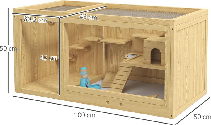 Image du produit PawHut Cage de hamster