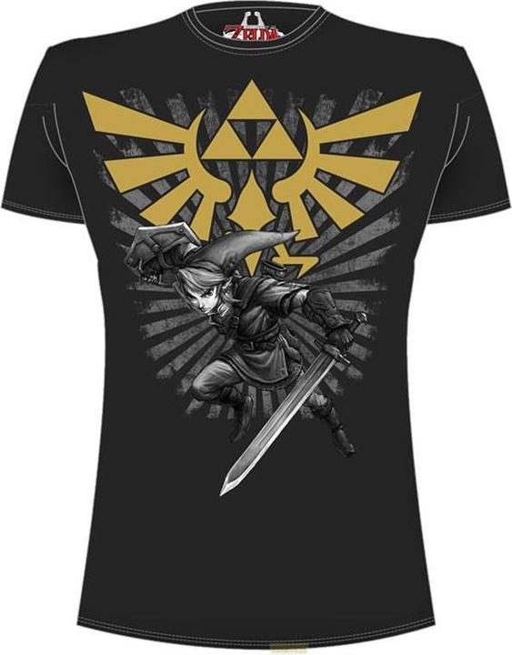 Bioworld Merchandising Legend of Zelda Zelda Warrior schwarz (XL)