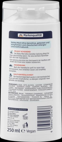 Produktbild dm Balea MED Spülung Ultra Sensitive (250 ml)