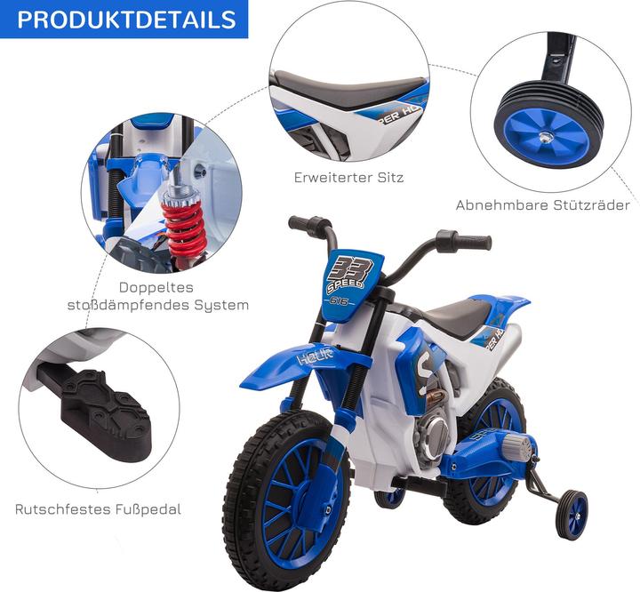 Produktbild Homcom Elektromotorrad (12 V)