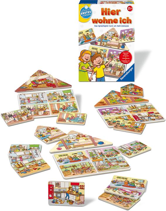 Produktbild Ravensburger Hier wohne ich (Deutsch)