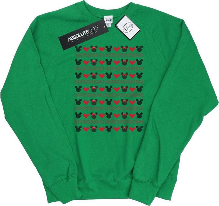 Produktbild Disney Mickey And Minnie Christmas Hearts Sweatshirt (S)