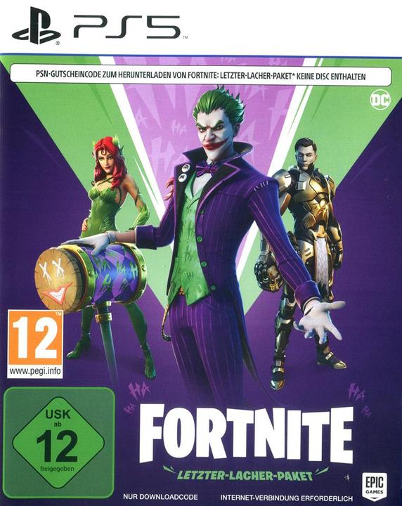 Produktbild WB Fortnite - Letzter Lacher Paket (Code in a Box) (PS5, Multilingual)