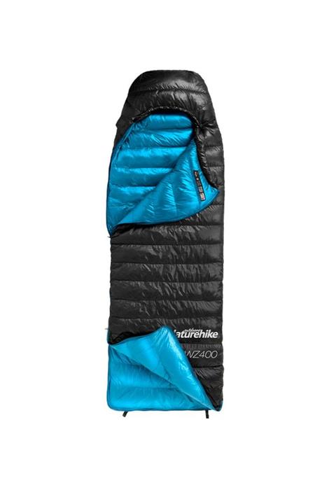 Produktbild Naturehike CW400 Square Down Sleeping Bag CW400L/Black/650 Duck Down
