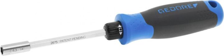 Immagine prodotto Gedore Cacciavite a cricchetto Cricchetti SilentG 1/4" Portapunte (Chiave a brugola)