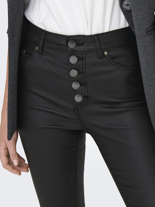 Produktbild Only ONLBlush HW Button beschichtet Skinny Fit Jeans Hose (XXL)
