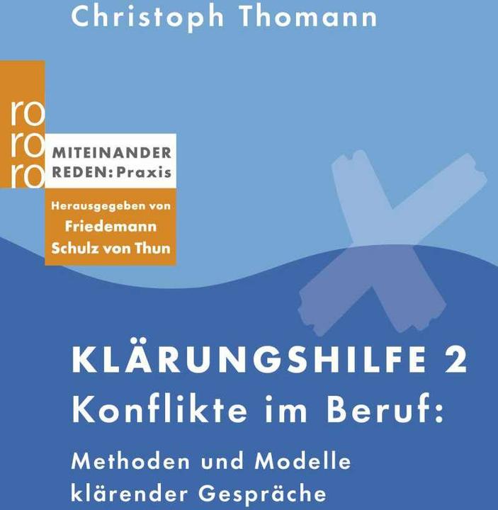 Immagine prodotto Klärungshilfe (Band 2): Konflikte im Beruf (Tedesco, Christopher Thomann, 2004)